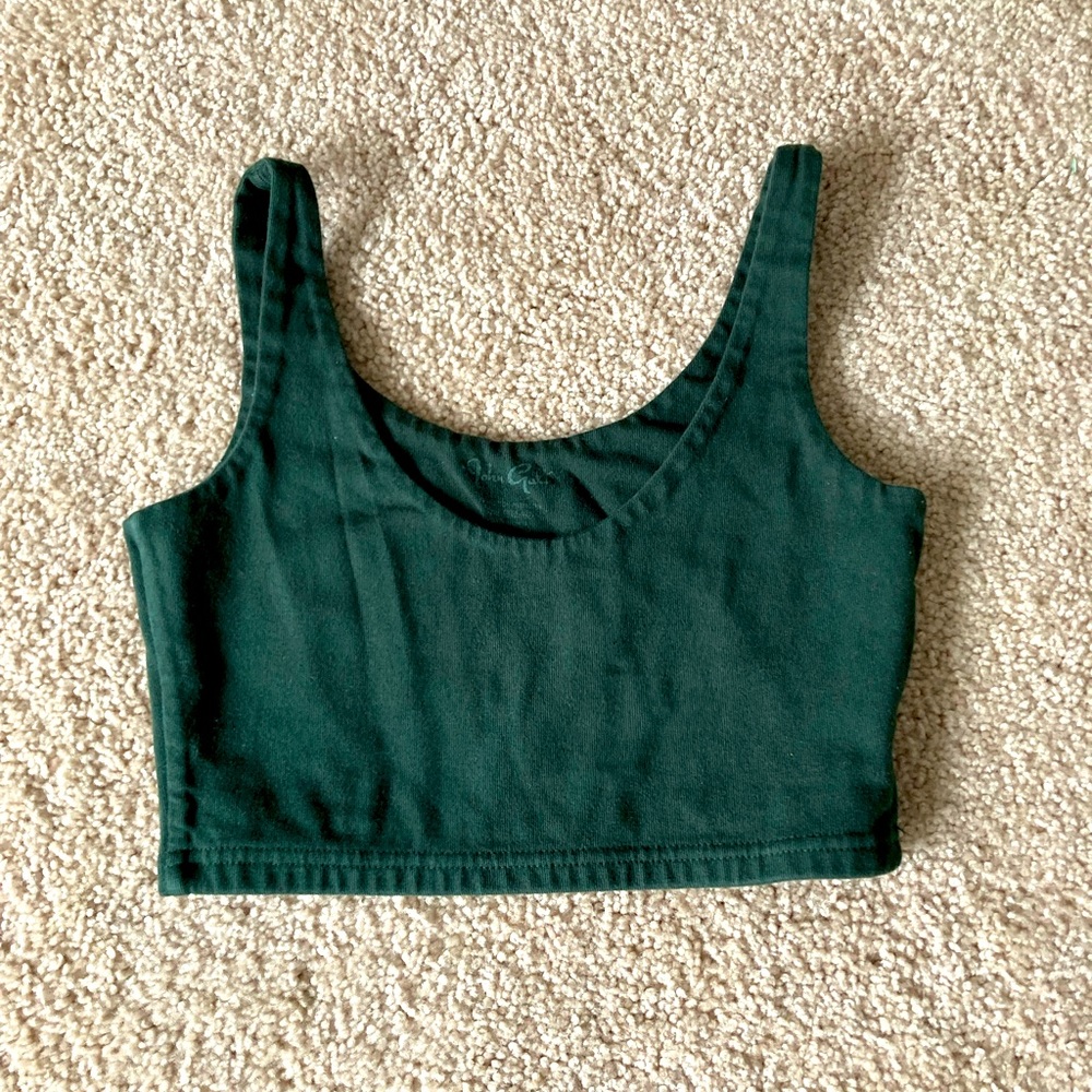 Green Lydia Brandy Melville Tank Top